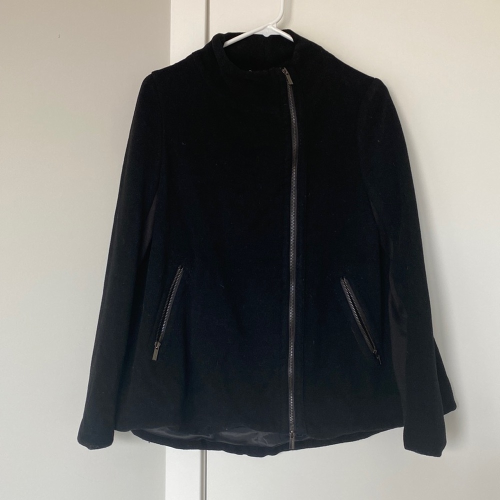 BCBG Maxazria Asymmetric Coat